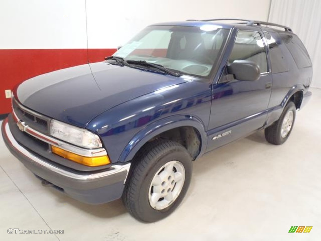 Indigo Blue Metallic 2000 Chevrolet Blazer LS 4x4 Exterior Photo #55321144