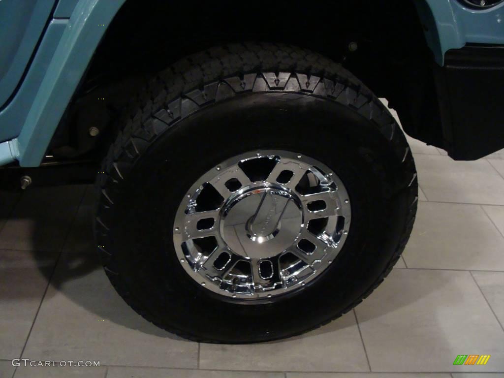 2007 H2 SUV - Glacier Blue Metallic / Ebony Black photo #6