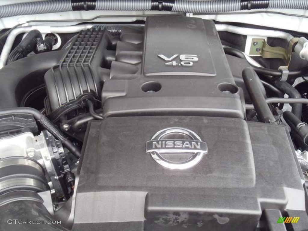 2012 Nissan Frontier SL Crew Cab 4.0 Liter DOHC 24-Valve CVTCS V6 Engine Photo #55321756