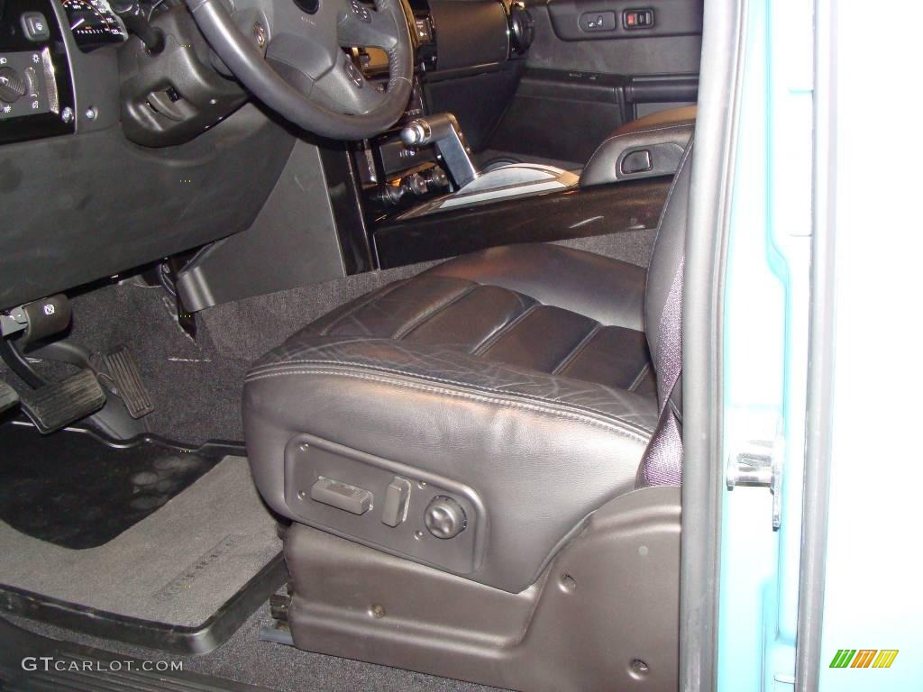 2007 H2 SUV - Glacier Blue Metallic / Ebony Black photo #12