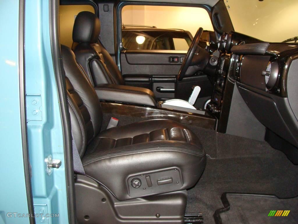 2007 H2 SUV - Glacier Blue Metallic / Ebony Black photo #16