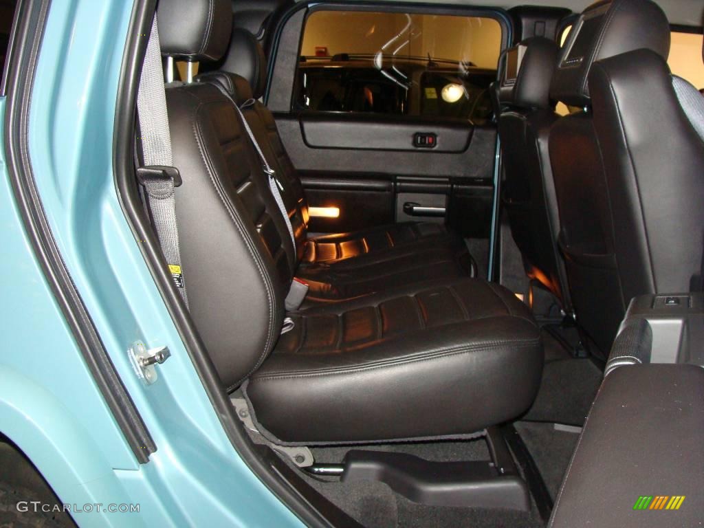 2007 H2 SUV - Glacier Blue Metallic / Ebony Black photo #18