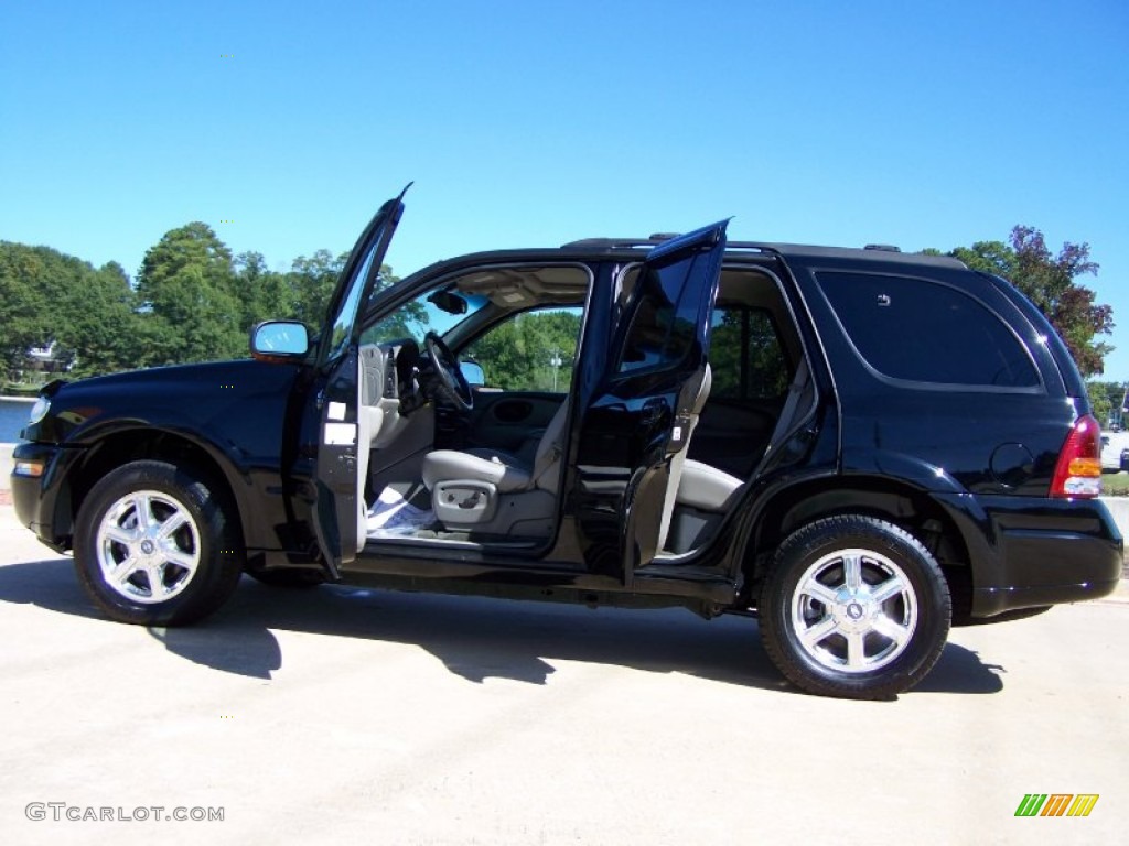 2003 Bravada AWD - Black Onyx / Pewter photo #6