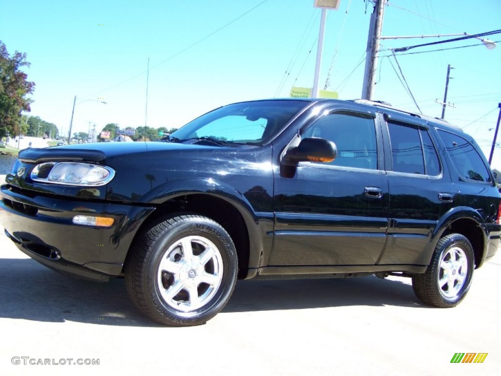 2003 Bravada AWD - Black Onyx / Pewter photo #8