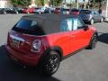 2011 Chili Red Mini Cooper Convertible  photo #8