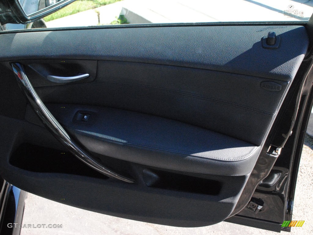 2008 BMW X3 3.0si Black Door Panel Photo #55323226