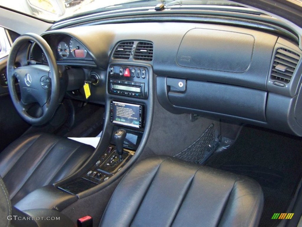 2000 Mercedes-Benz CLK 430 Cabriolet Charcoal Dashboard Photo #55323409