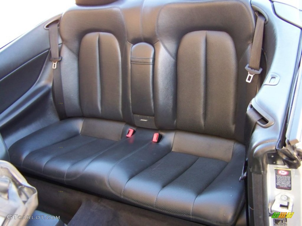 Charcoal Interior 2000 Mercedes-Benz CLK 430 Cabriolet Photo #55323475