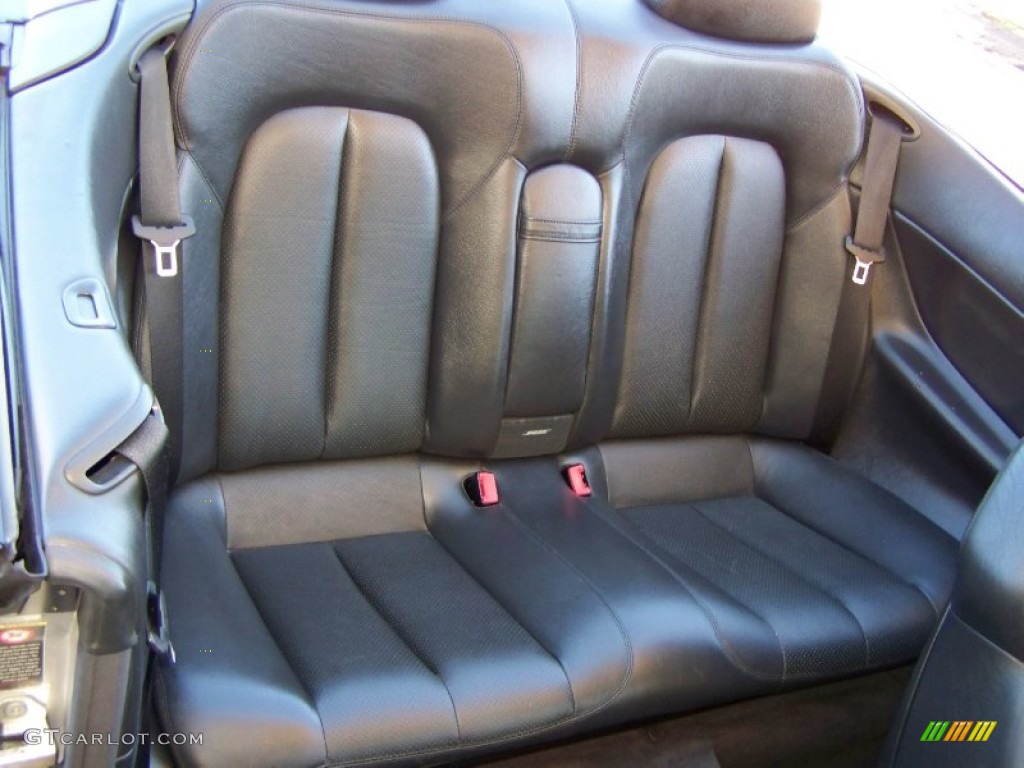 Charcoal Interior 2000 Mercedes-Benz CLK 430 Cabriolet Photo #55323481