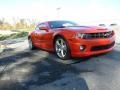 Inferno Orange Metallic - Camaro SS Coupe Photo No. 6