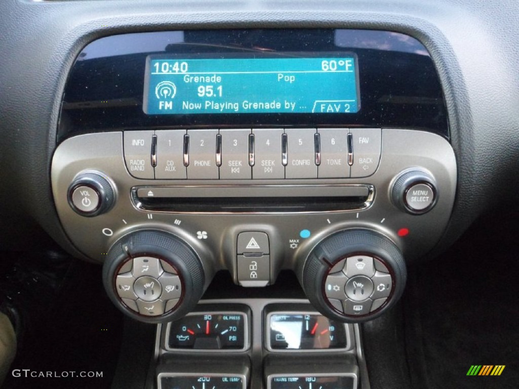 2010 Chevrolet Camaro SS Coupe Audio System Photo #55324222