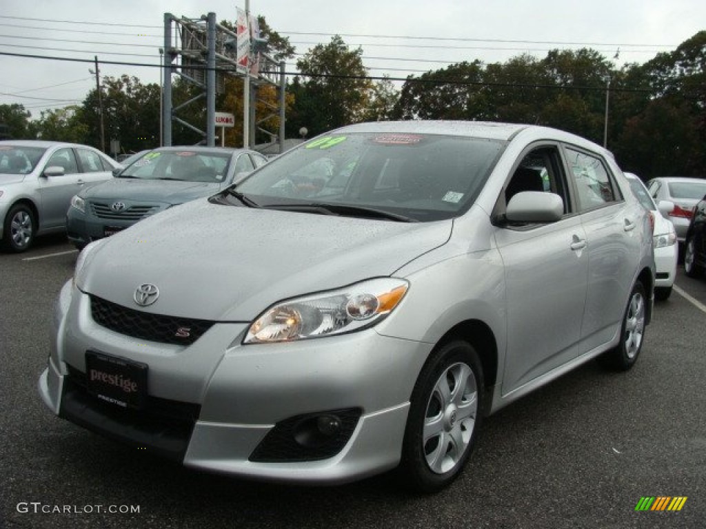 Classic Silver Metallic 2009 Toyota Matrix S AWD Exterior Photo #55324399