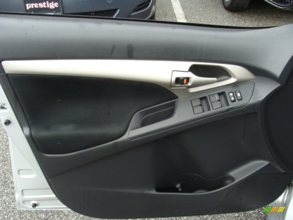 2009 Toyota Matrix S AWD Dark Charcoal Door Panel Photo #55324417