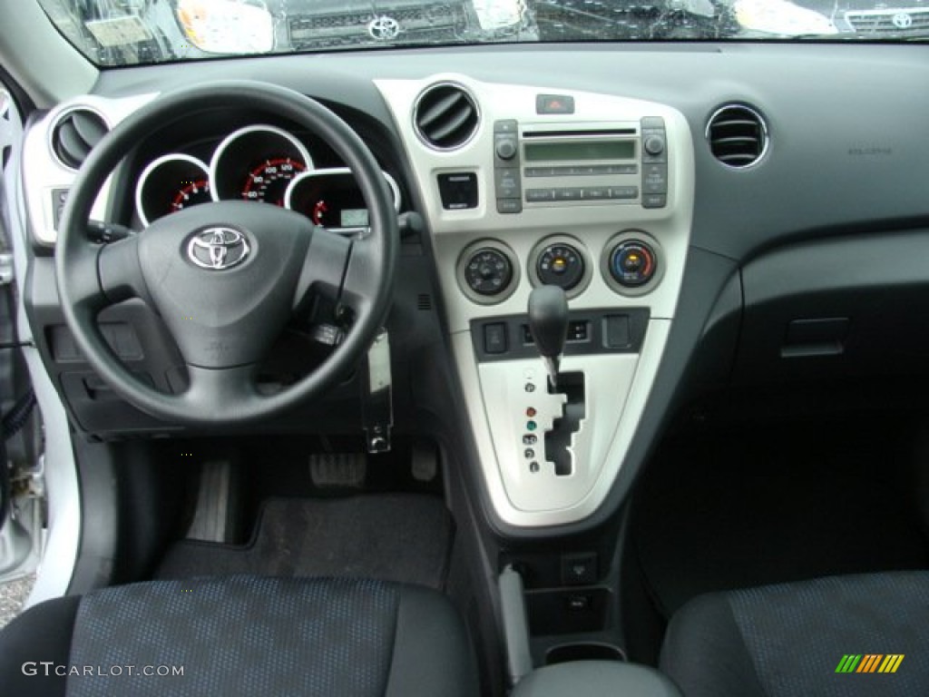 2009 Toyota Matrix S AWD Dark Charcoal Dashboard Photo #55324432