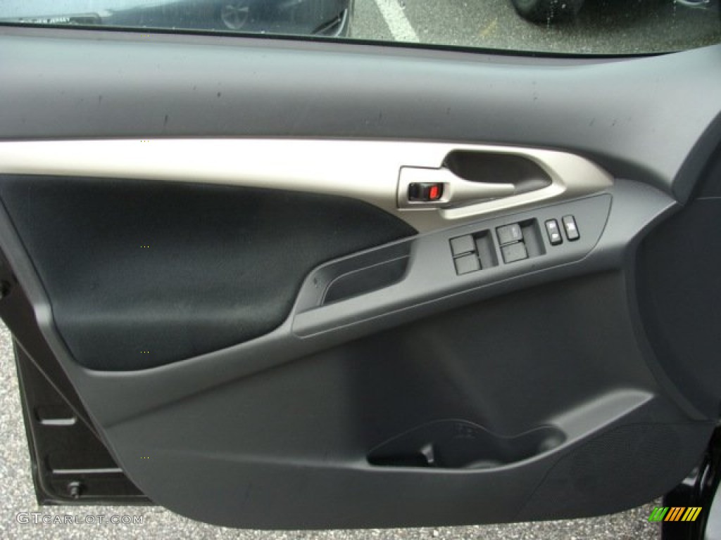 2009 Toyota Matrix S AWD Dark Charcoal Door Panel Photo #55325119