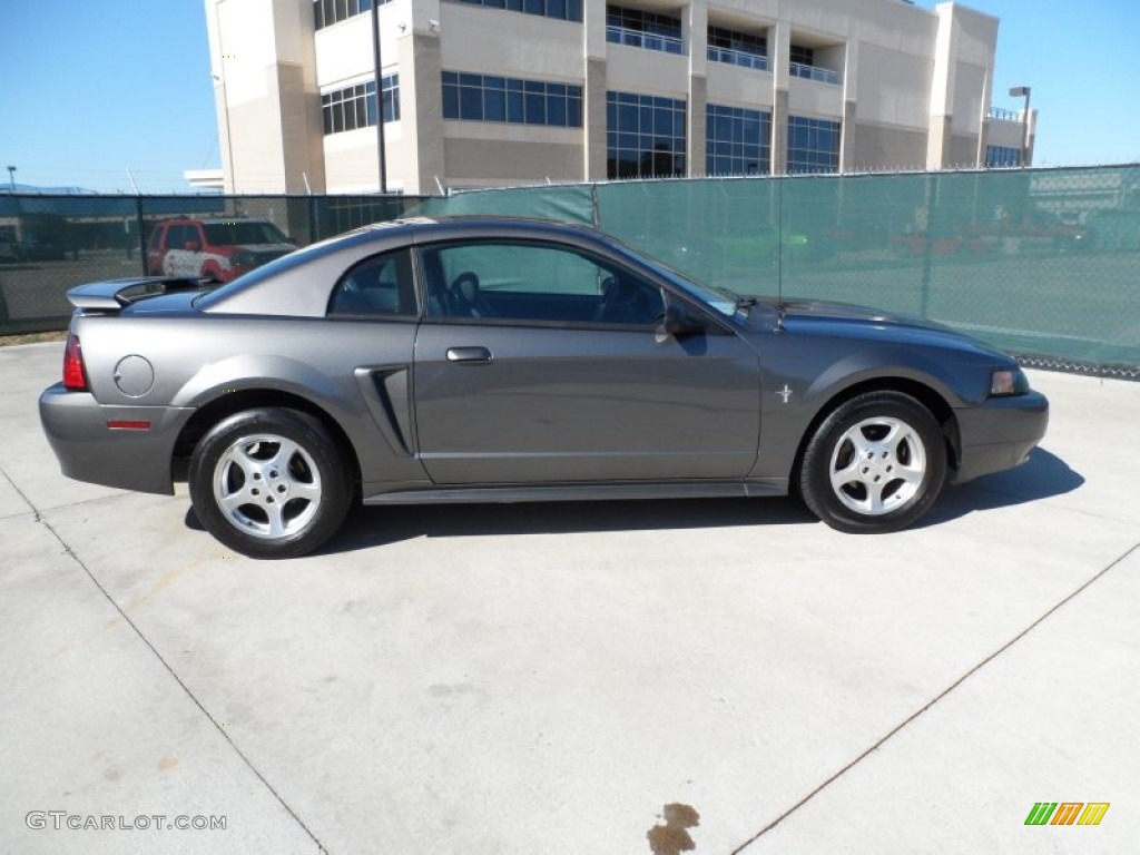 2003 Mustang V6 Coupe - Dark Shadow Grey Metallic / Medium Graphite photo #2