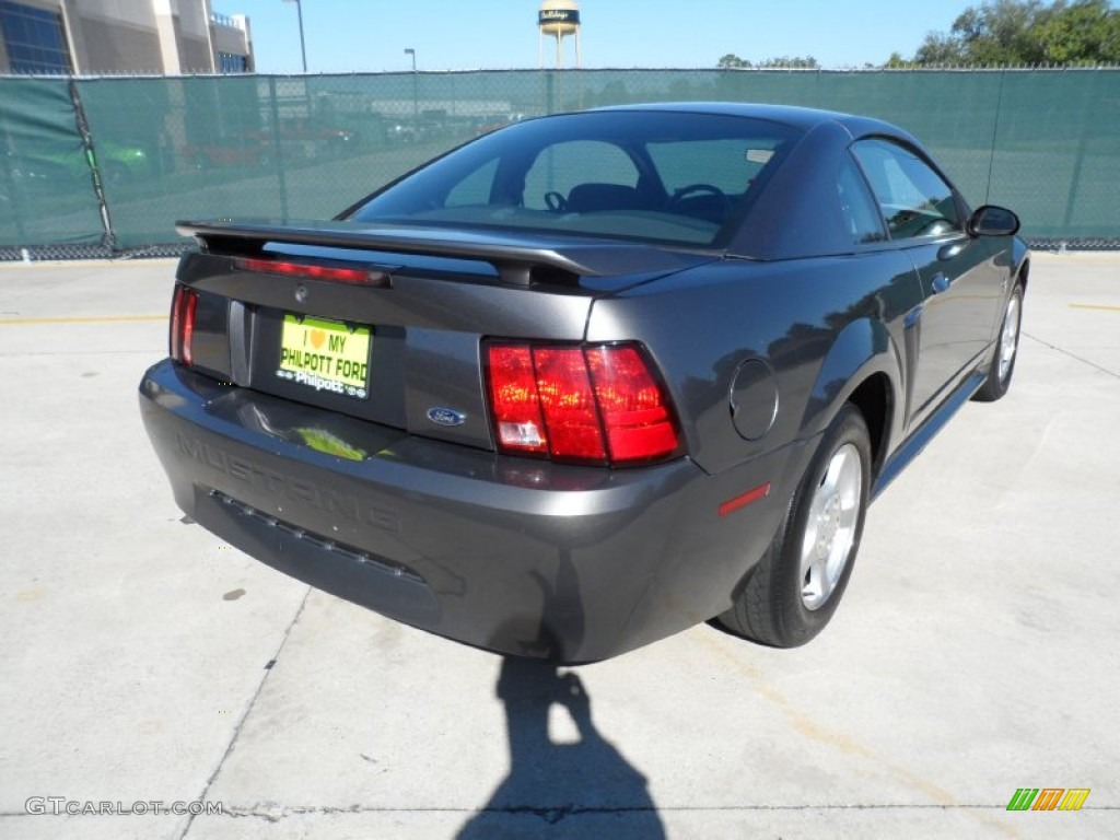 2003 Mustang V6 Coupe - Dark Shadow Grey Metallic / Medium Graphite photo #3