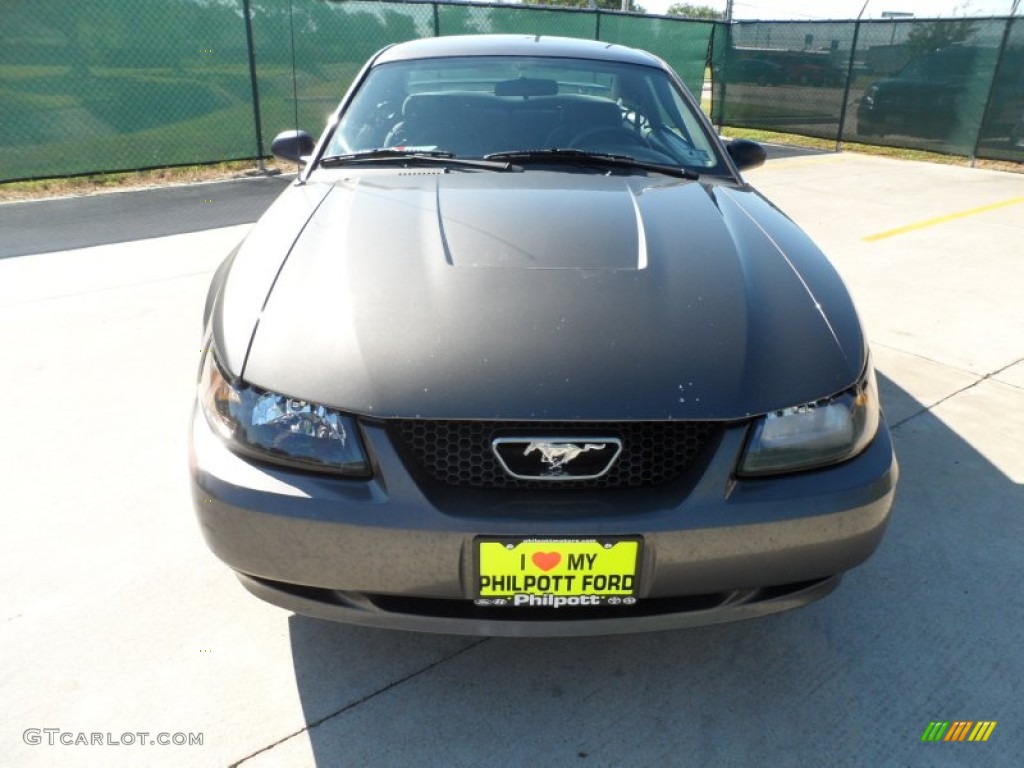 2003 Mustang V6 Coupe - Dark Shadow Grey Metallic / Medium Graphite photo #8