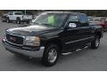 2002 Onyx Black GMC Sierra 1500 SLT Extended Cab 4x4  photo #29