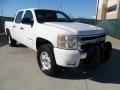 Summit White 2007 Chevrolet Silverado 1500 LT Z71 Crew Cab 4x4