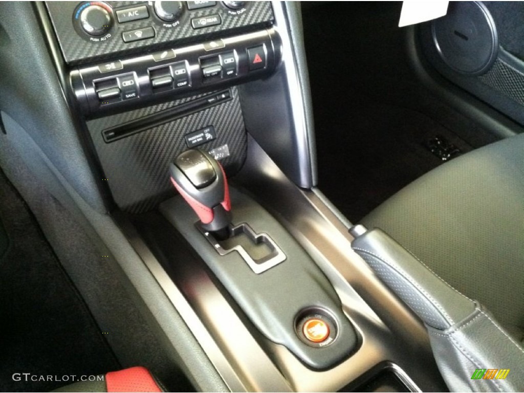 2012 Nissan GT-R Black Edition 6 Speed Dual-Clutch Paddle-Shift Transmission Photo #55327225