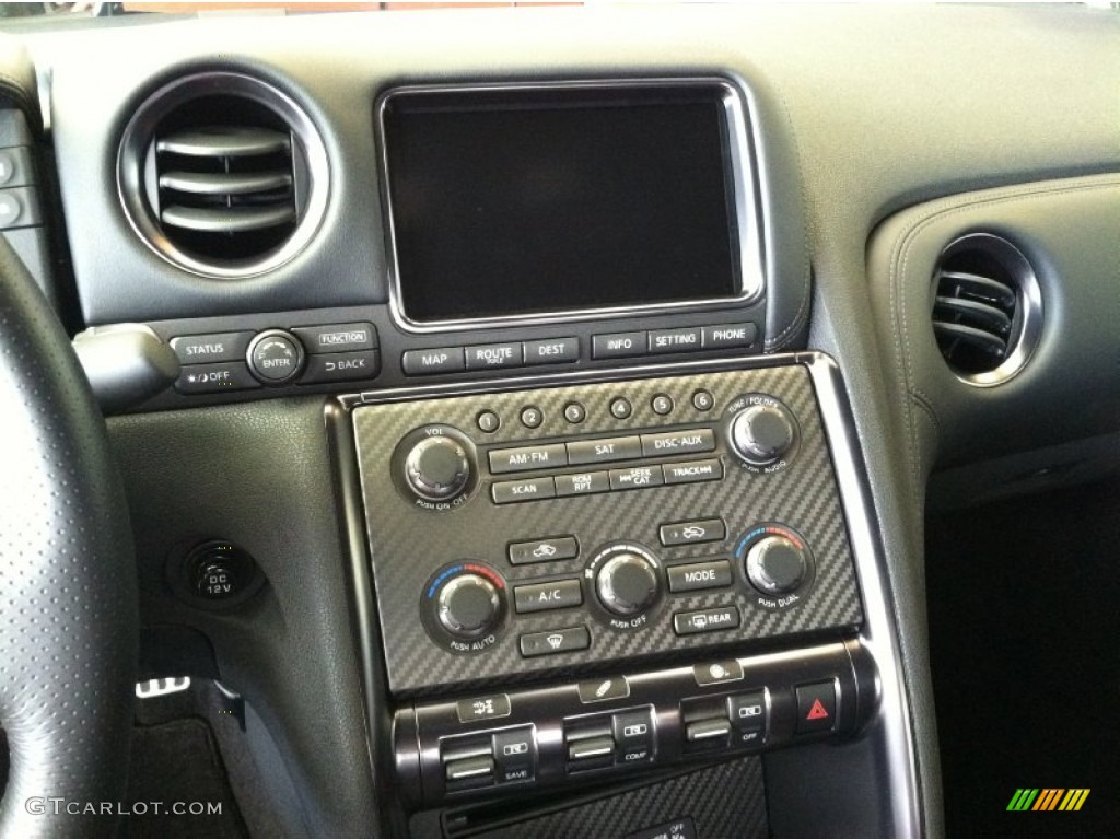 2012 Nissan GT-R Black Edition Controls Photo #55327243