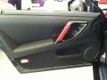2012 Nissan GT-R Black Edition Black/Red Interior Door Panel Photo
