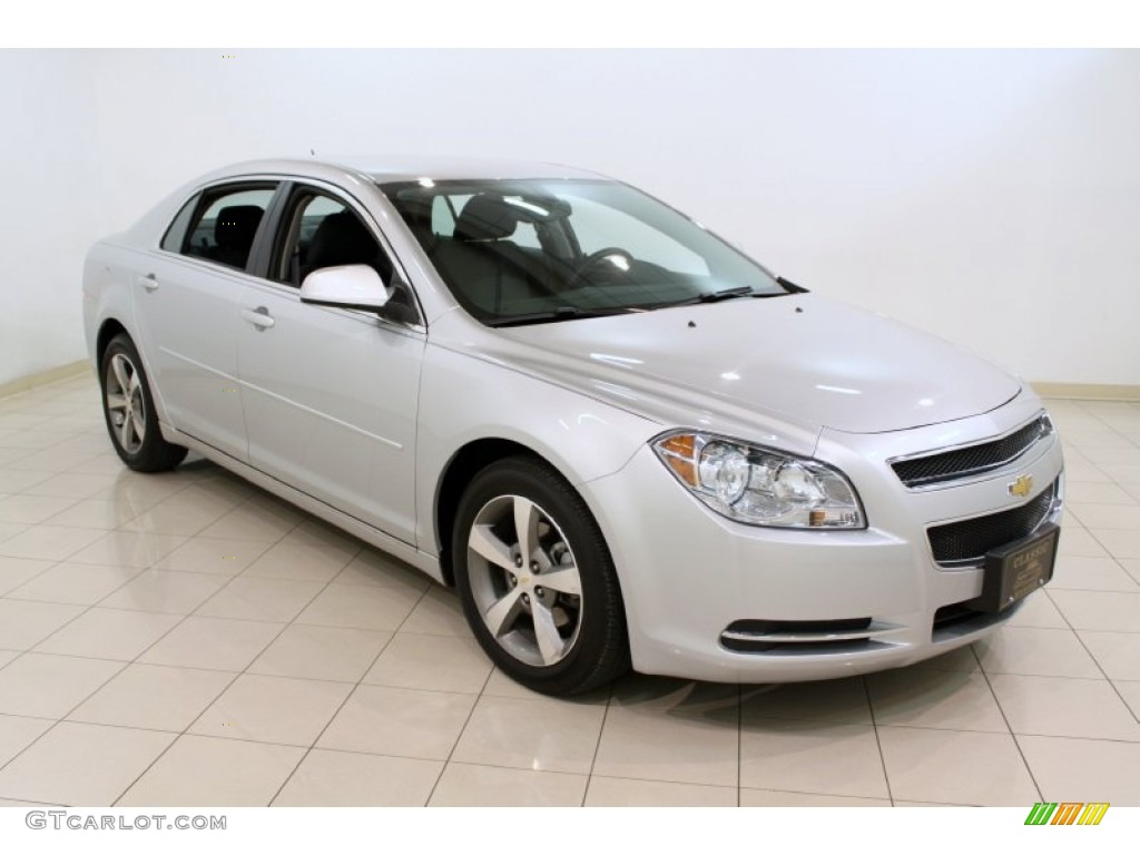 2011 Silver Ice Metallic Chevrolet Malibu LT 55283626