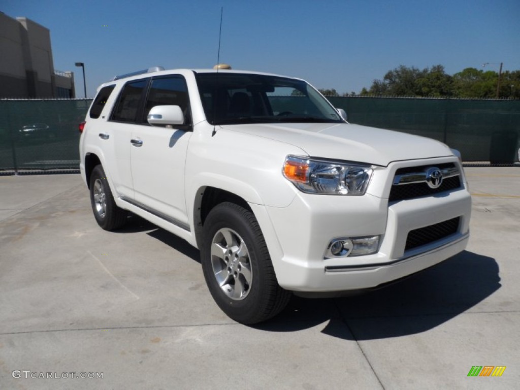 2011 4Runner SR5 - Blizzard White Pearl / Graphite photo #1