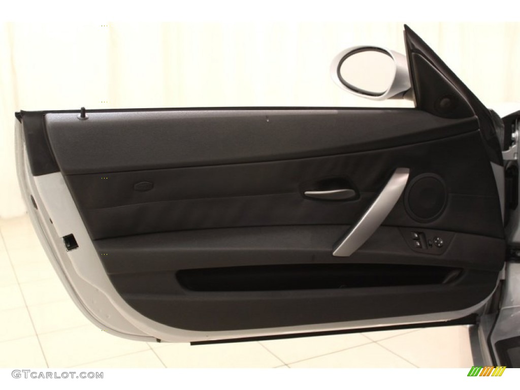 2006 Z4 3.0si Roadster - Titanium Silver Metallic / Black photo #7