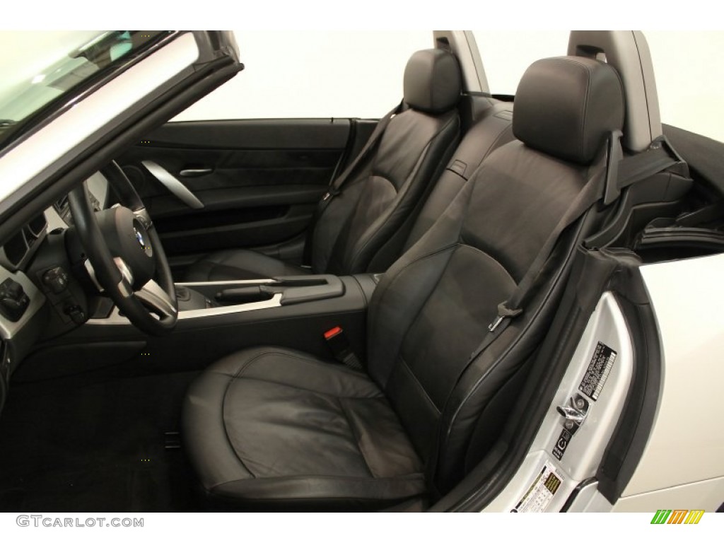 2006 Z4 3.0si Roadster - Titanium Silver Metallic / Black photo #10