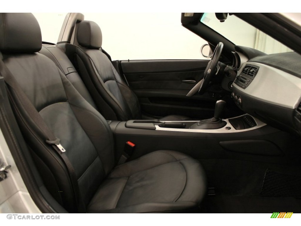 2006 Z4 3.0si Roadster - Titanium Silver Metallic / Black photo #16