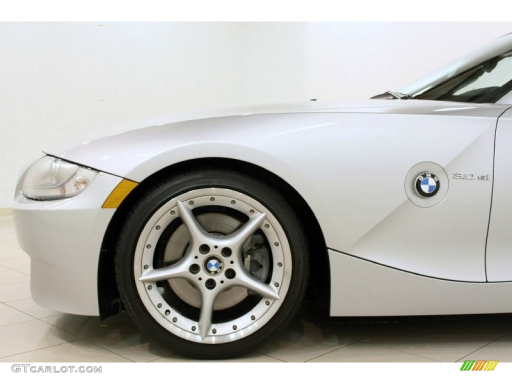 2006 Z4 3.0si Roadster - Titanium Silver Metallic / Black photo #20