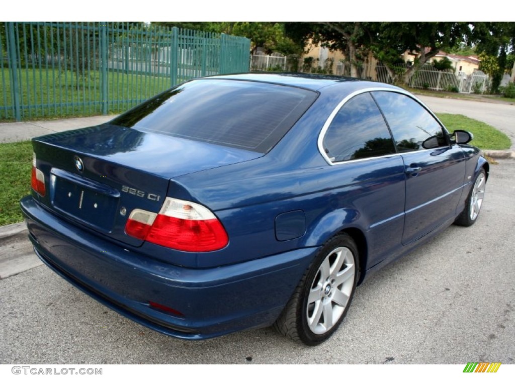 Mystic Blue Metallic 2003 BMW 3 Series 325i Coupe Exterior Photo #55329022