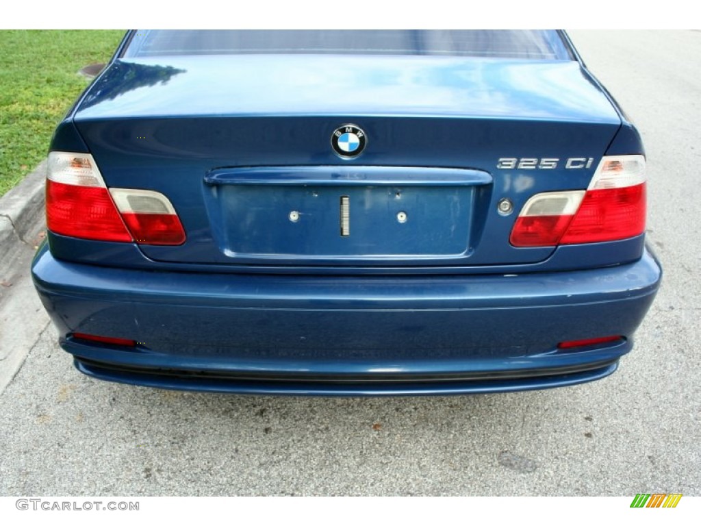 2003 3 Series 325i Coupe - Mystic Blue Metallic / Grey photo #20