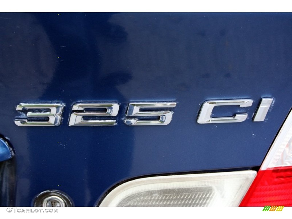 2003 3 Series 325i Coupe - Mystic Blue Metallic / Grey photo #43
