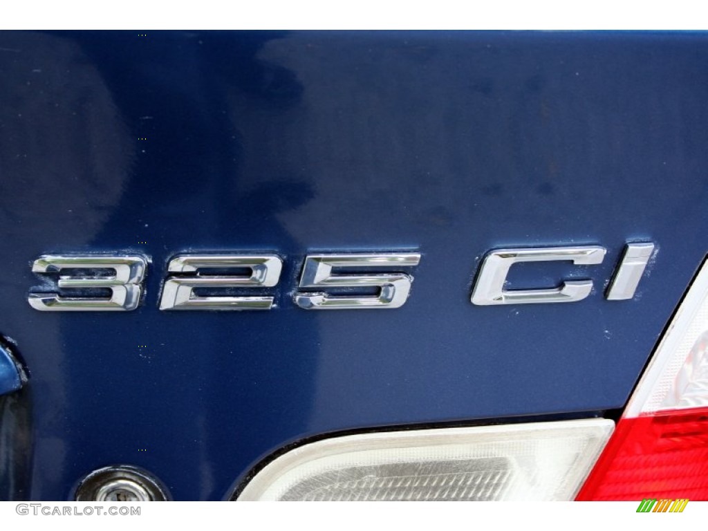 2003 3 Series 325i Coupe - Mystic Blue Metallic / Grey photo #44