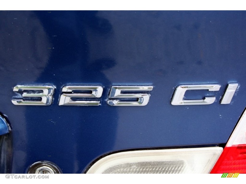 2003 3 Series 325i Coupe - Mystic Blue Metallic / Grey photo #68
