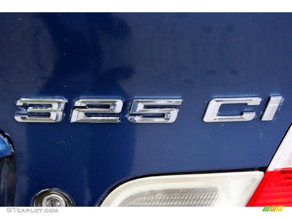 2003 3 Series 325i Coupe - Mystic Blue Metallic / Grey photo #90