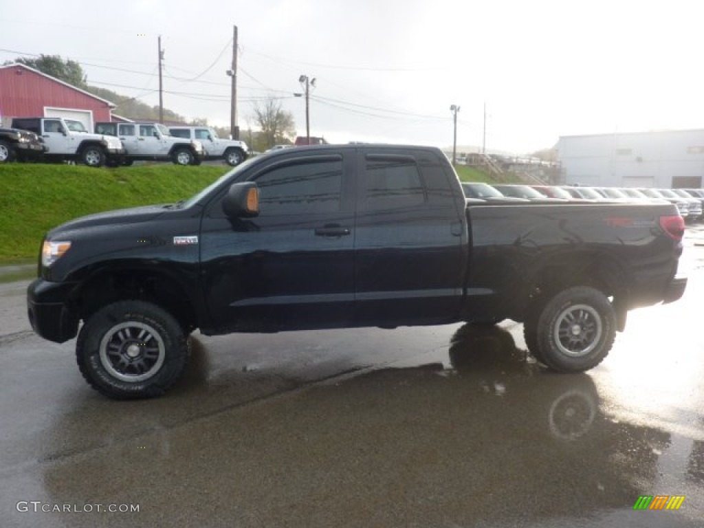 2009 Tundra TRD Rock Warrior Double Cab 4x4 - Black / Black photo #2