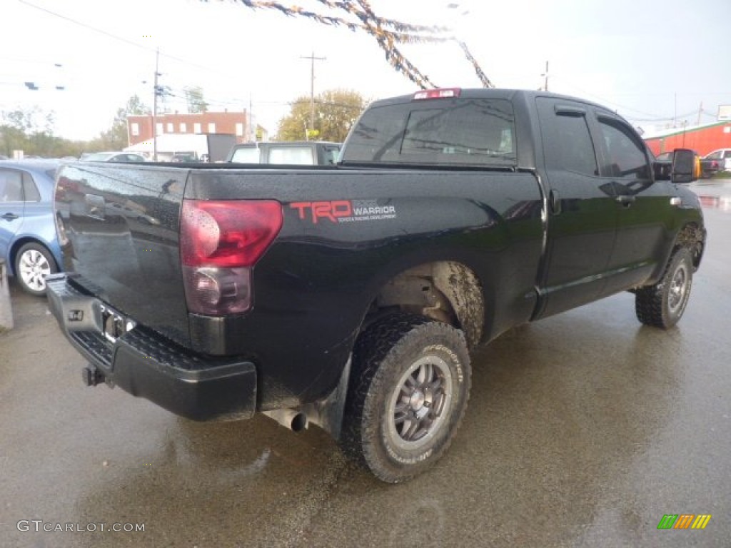 2009 Tundra TRD Rock Warrior Double Cab 4x4 - Black / Black photo #6