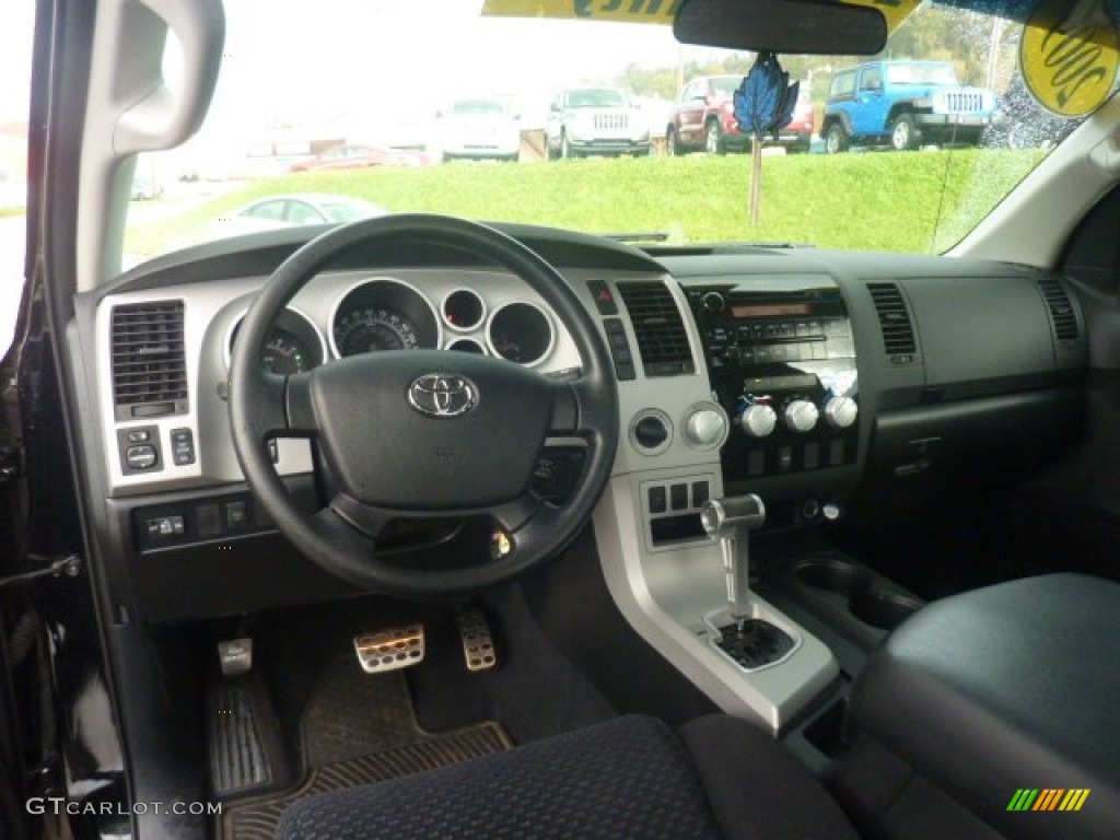 2009 Tundra TRD Rock Warrior Double Cab 4x4 - Black / Black photo #15