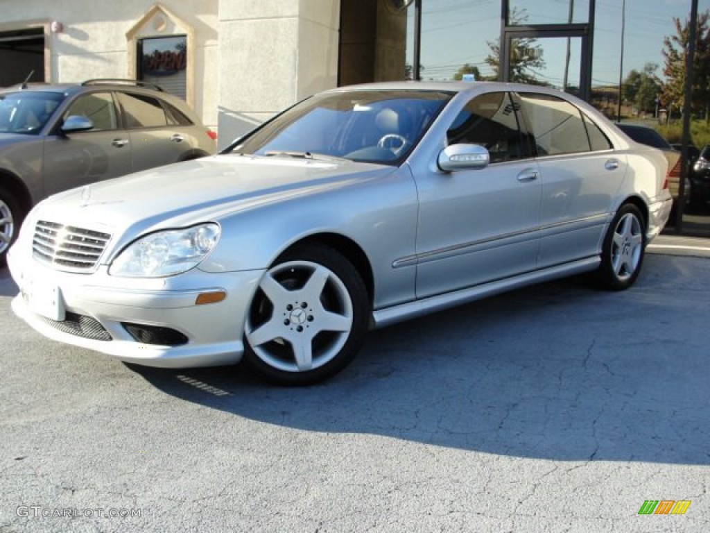 2004 S 500 Sedan - Brilliant Silver Metallic / Charcoal photo #4