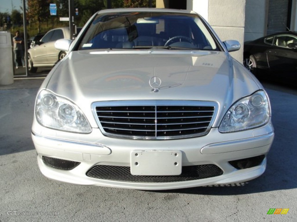 2004 S 500 Sedan - Brilliant Silver Metallic / Charcoal photo #7