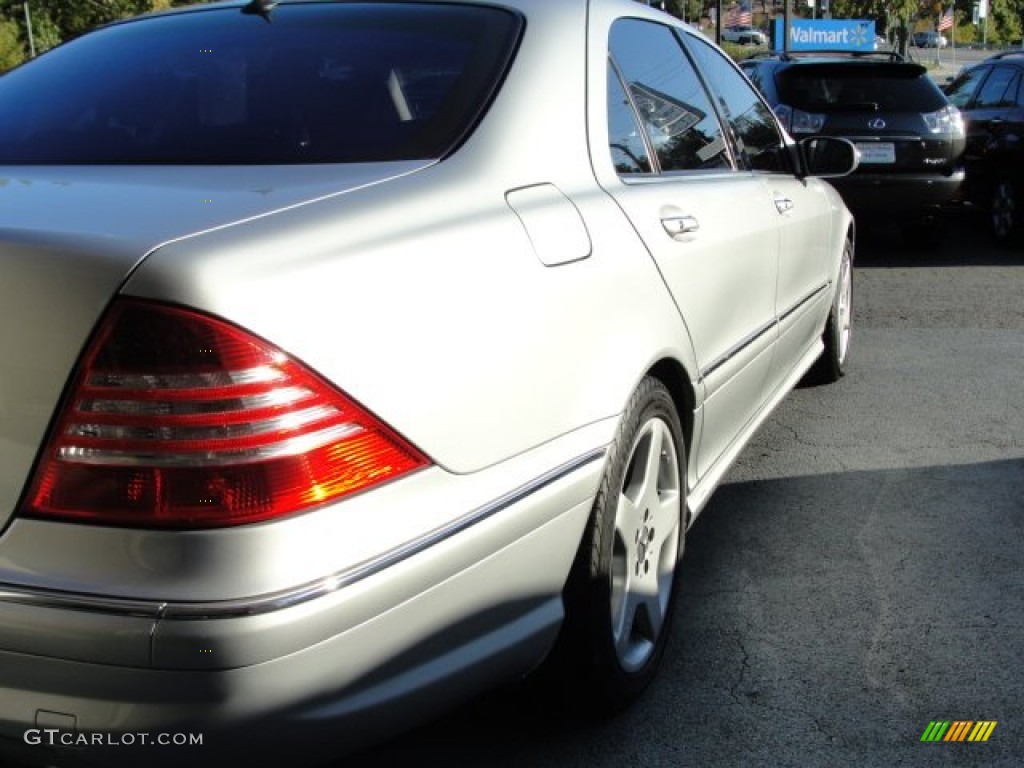 2004 S 500 Sedan - Brilliant Silver Metallic / Charcoal photo #12