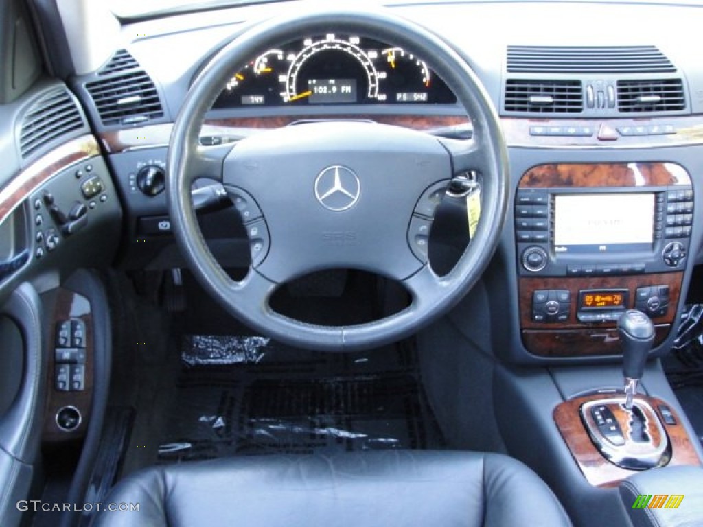 2004 S 500 Sedan - Brilliant Silver Metallic / Charcoal photo #14