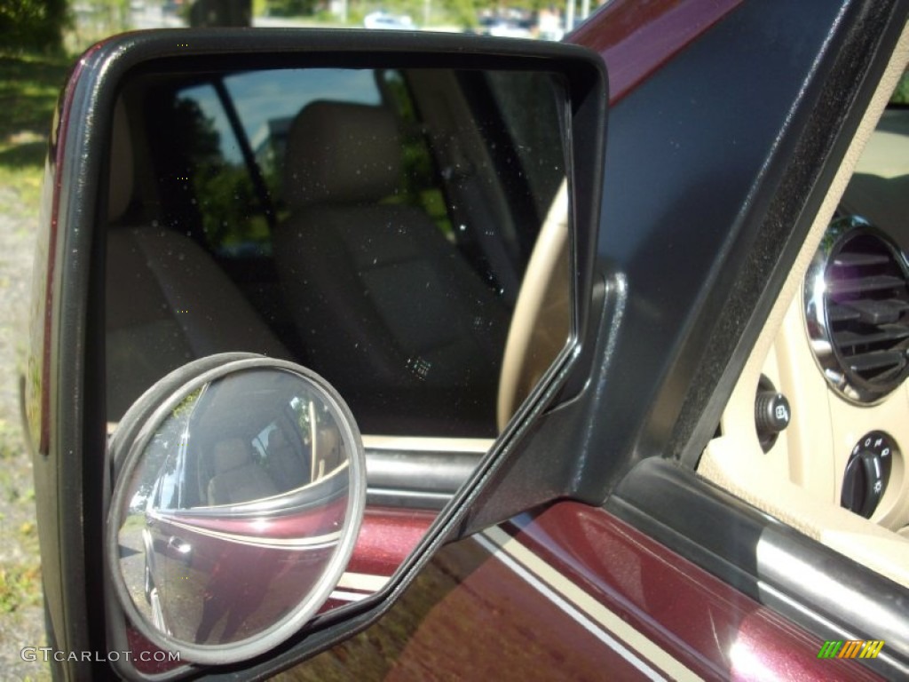 2007 Explorer Eddie Bauer 4x4 - Dark Cherry Metallic / Camel photo #8