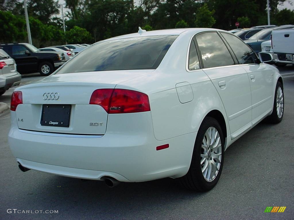 2008 A4 2.0T Special Edition Sedan - Ibis White / Beige photo #5