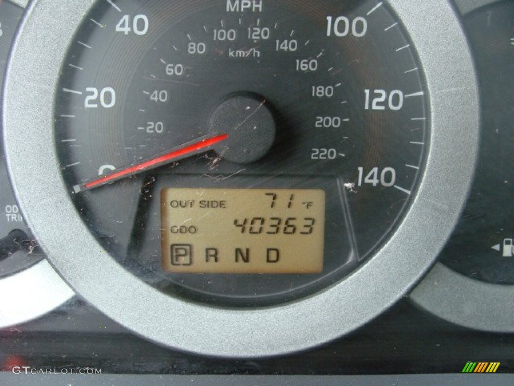 2007 RAV4 I4 - Nautical Blue Metallic / Ash Gray photo #10