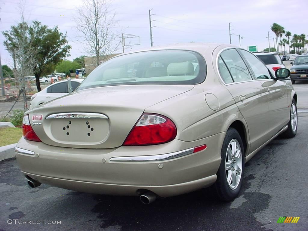 2003 S-Type 3.0 - Topaz Metallic / Ivory photo #3